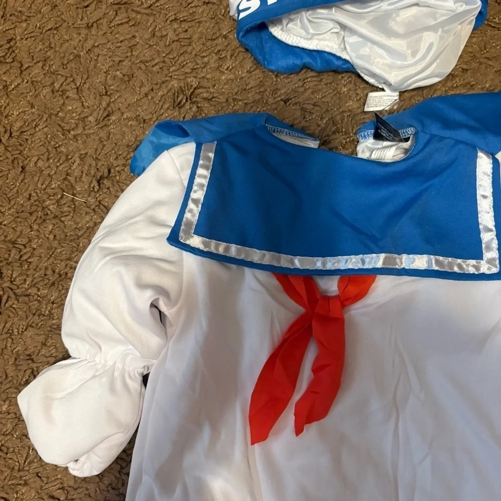 Stay Puft Marshmallow Man Kids Costume Ghostbusters 12-24 mos Baby Toddler